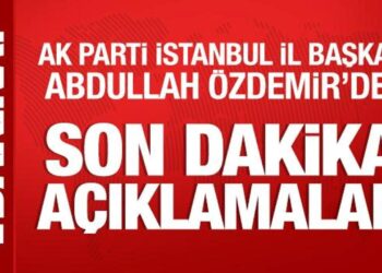 AK Parti İstanbul İl Başkanı Abdullah Özdemir’den Ülke Tv’de önemli açıklamalar