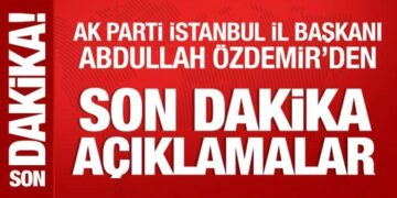 AK Parti İstanbul İl Başkanı Abdullah Özdemir’den Ülke Tv’de önemli açıklamalar