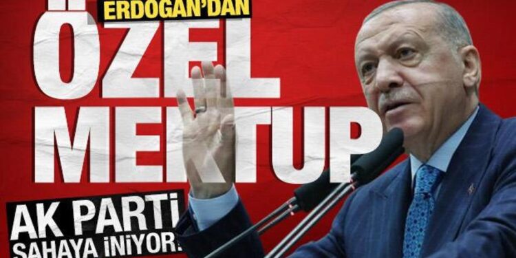 AK Parti teşkilatı sahaya iniyor! Erdoğan’dan şehit ailelerine özel mektup