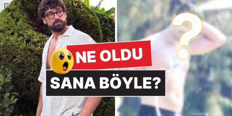 Alp Navruz Bodrum’da Şaşırttı: Bıyıklı İmajı ve Kilolu Hali Olay Oldu!