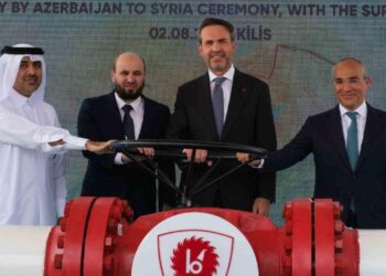 Azerbaycan gazının Türkiye üzerinden Suriye’ye ihracatı başladı