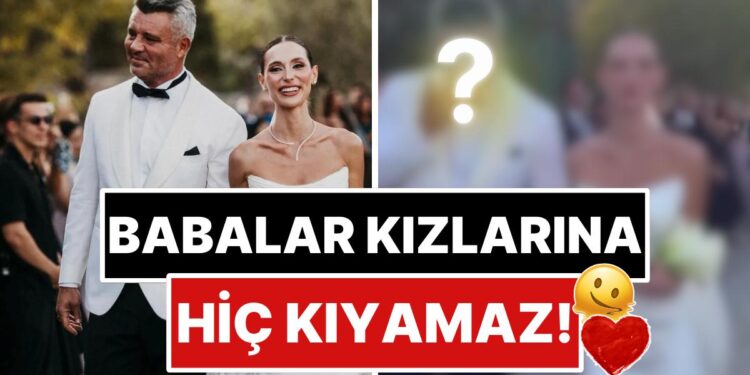 Babalar Hiç Kıyamaz: Sadettin Saran, Düğünde Kızı Lal Saran’ı Teslim Ederken Gözyaşlarını Tutamadı!