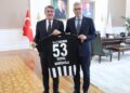 Bakan Memişoğlu, Serdal Adalı’yı kabul etti