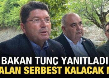 Bakan Tunç’tan Öcalan serbest kalacak mı? sorusuna yanıt