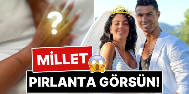 Beklediğine Değdi: Cristiano Ronaldo’nun Georgina’ya 9 Yıl Sonra Taktığı Kaşıkçı Elması Ağızları Açık Bıraktı!