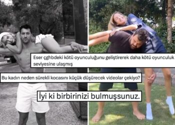 Berfu ve Eser Yenenler’in Denedikleri Çift Akımında Başarısız Olduğu Anlar X’te Alay Konusu Oldu!