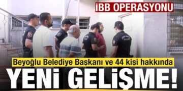 Beyoğlu Belediye Başkanı ve 44 kişi hakkında yeni gelişme!