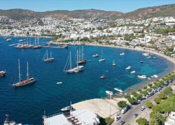 Bodrum’a 7 ayda 570 binin üzerinde yabancı turist geldi
