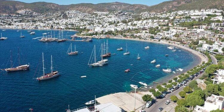 Bodrum’a 7 ayda 570 binin üzerinde yabancı turist geldi