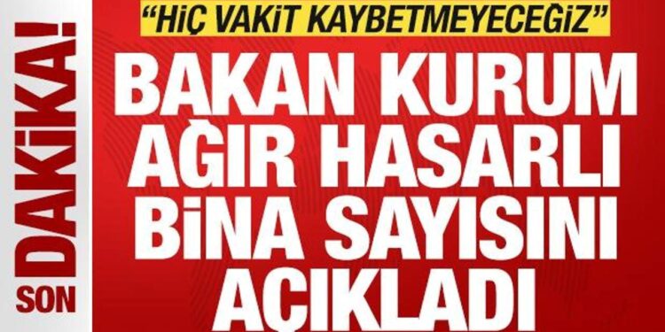 Çanakkale’de orman yangını: Bakan Kurum, ağır hasarlı bina sayısını açıkladı