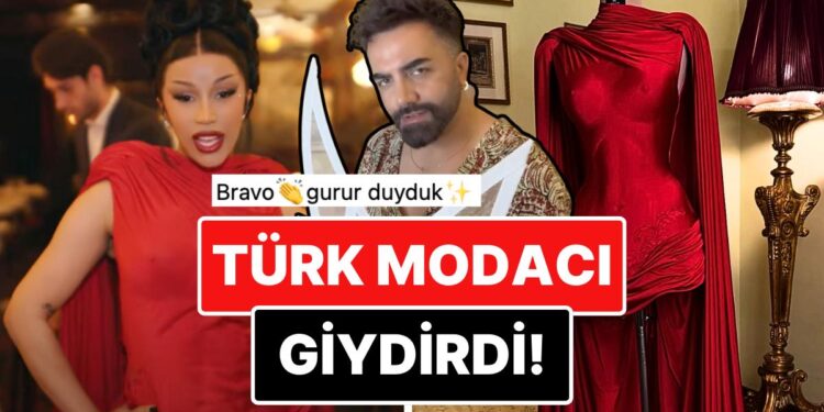 Cardi B Imaginary Playerz Şarkısının Klibinde Türk Modacı Halil Ülgü’nün Tasarımını Giydi!