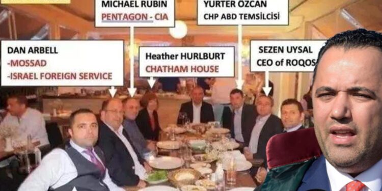 CIA ve MOSSAD ajanları ile aynı masada: Savcının sorusuna olay fotoğraf için cevap