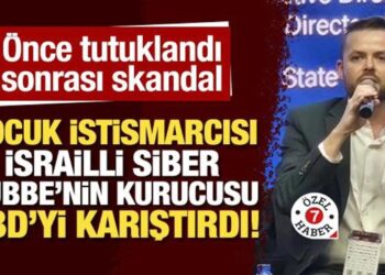 Çocuk istismarcısı İsrailli Siber Kubbe’nin kurucusu ABD’yi karıştırdı!