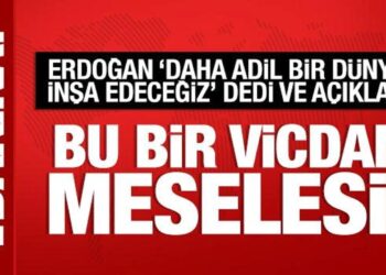 Cumhurbaşkanı Erdoğan: Daha adil bir dünya inşa edeceğiz!