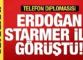 Cumhurbaşkanı Erdoğan, İngiltere Başbakanı Starmer ile görüştü!
