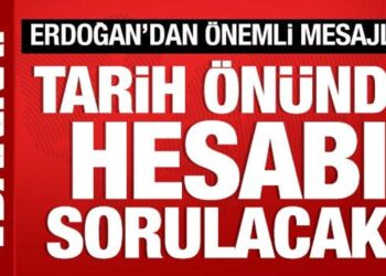 Cumhurbaşkanı Erdoğan: Masum yavruların hesabı sorulacak!