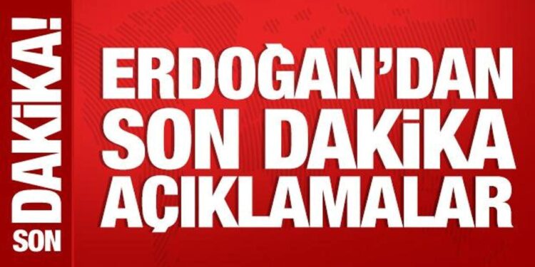 Cumhurbaşkanı Erdoğan, Senegal Başbakanı ile ortak açıklama yapıyor