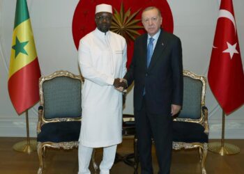 Cumhurbaşkanı Erdoğan, Senegal Başbakanı Sonko’yu kabul etti
