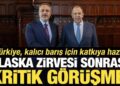 Dışişleri Bakanı Fidan, Rus mevkidaşı ile görüştü: Türkiye kalıcı barış için katkıya hazır