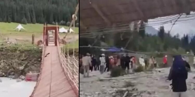 Doğu Türkistan’da köprü faciası: Çok sayıda ölü ve yaralı var