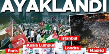 Dünya Gazze için ayaklandı