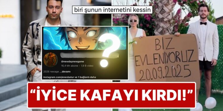 Eski Sevgilisi Başak Karahan’a Takıntısıyla Gündem Yaratan Enes Batur YouTube Kanalının Adını Değiştirdi