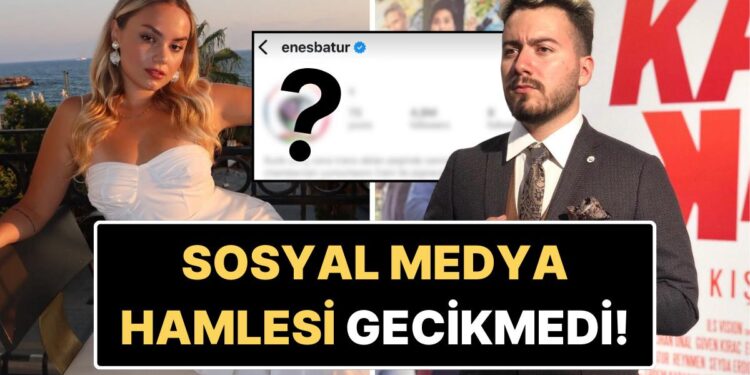 Eski Sevgilisi Başak Karahan’ın Hakkında 5 Kuruşluk Dava Açtığı Enes Batur’dan Yeni Sosyal Medya Hamlesi Geldi