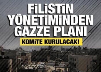 Gazze için bir plan da Filistin yönetiminden: Komite ilan edeceğiz