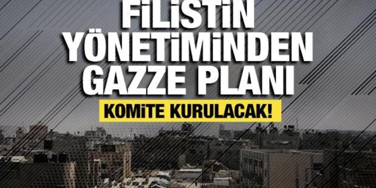 Gazze için bir plan da Filistin yönetiminden: Komite ilan edeceğiz