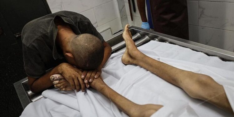 Gazze’de son 24 saatte 1’si çocuk 7 kişi daha açlıktan şehit oldu