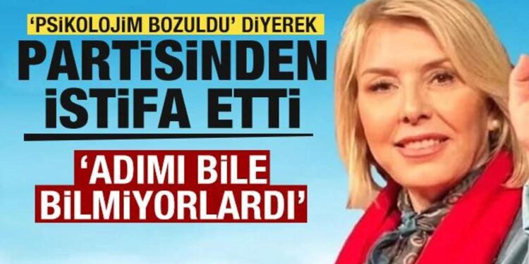 Gülsüm Özer, görevi ve partisinden istifa etti! Sert açıklama: Adımı bile bilmiyorlardı