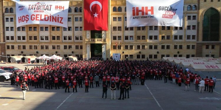 İHH 5’inci Ulusal Afet Yönetimi Tatbikatı gerçekleştirildi