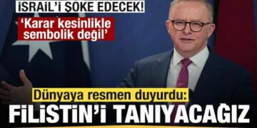 İsrail’i şoke edecek! Bir ülke daha duyurdu: Filistin devletini tanıyacağız