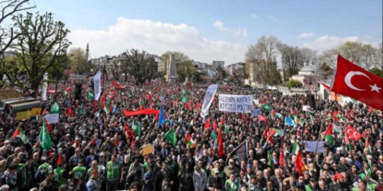 İstanbul’daki Gazze’ye destek yürüyüşü ne zaman, saat kaçta, nereden başlayacak?