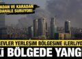 İzmir’de iki farklı bölgede yangın: Alevler yerleşim bölgesine ilerliyor!