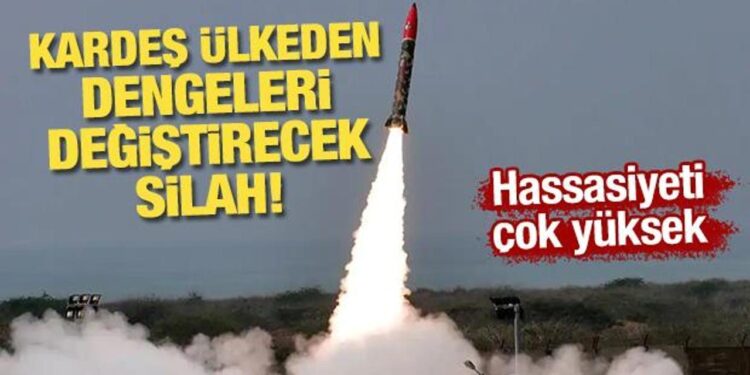 Kardeş ülkeden dengeleri değiştirecek silah! Hassasiyet kabiliyeti yüksek