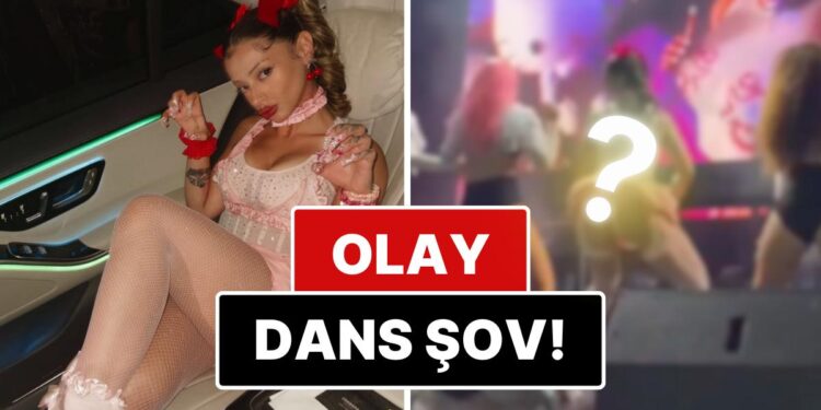 Kıbrıs Konserinde Jartiyerli Kombiniyle Firikik Veren Alizade’nin Dansı Dikkat Çekti