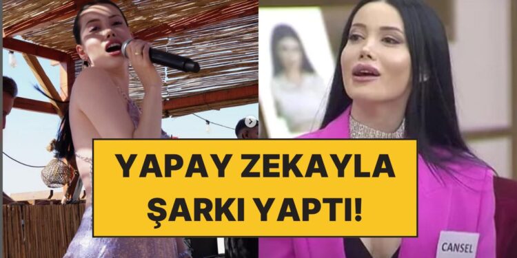 Kısmetse Olur Cansel, Yapay Zekayla Seslendirdiği Şarkılarla Plaj Partisinde Sahne Aldı: 1 Saati 150 Bin TL!