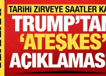 Kritik görüşme öncesi Trump’tan açıklama: ‘Bugün ateşkes görmek istiyorum!’