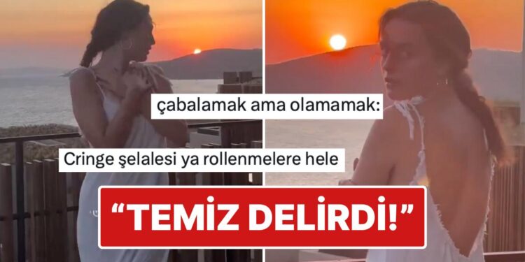 Melis Sezen’in Gün Batımı Eşliğinde Kameraya Rollendiği Anlar “Temiz Delirdi” Yorumlarını Beraberinde Getirdi!