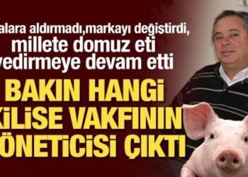 Millete domuz yediren patron bakın hangi kilise vakfı yöneticisi çıktı! Cezalara aldırmadı