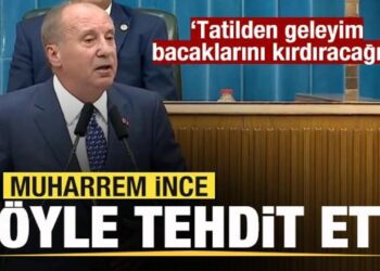Muharrem İnce’den tehdit: Tatilden geleyim bacaklarını kırdıracağım