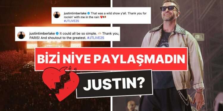 Ne Bayrak Ne Teşekkür: Justin Timberlake Türkiye Dahil 4 Ülkeyi Yok Saydı!