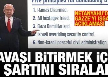 Netanyahu’dan “Gazze’yi işgal” açıklaması! Savaşı bitirmek için 5 şartını sıraladı