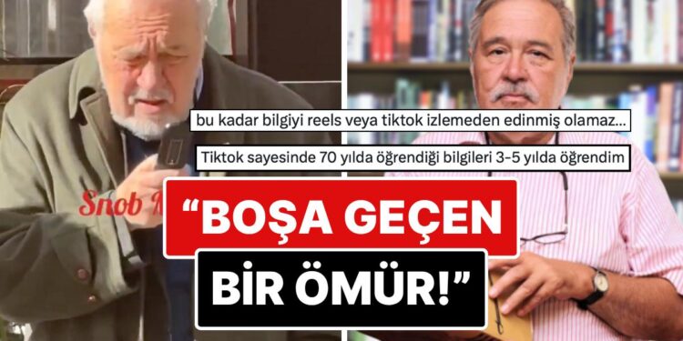O Görüntüler Yeniden Gündem Oldu! İlber Ortaylı’nın Tuşlu Telefon Kullanması X’te Goygoy Malzemesi Çıkardı