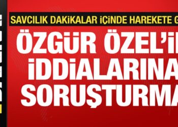 Özgür Özel’in iddialarına soruşturma!