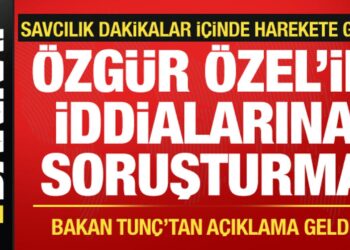 Özgür Özel’in iddialarına soruşturma! Bakan Tunç’tan açıklama geldi