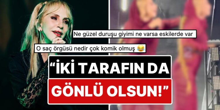 Sertab Erener Transparan Sahne Kıyafeti ve Başını Kapatan Aksesuarıyla Sosyal Medyayı İkiye Böldü!