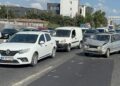 Silivri’de zincirleme trafik kazasında 3 kişi yaralandı