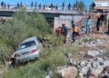 Sivas’ta otomobil dere yatağına uçtu! Yaşlı çiftten acı haber